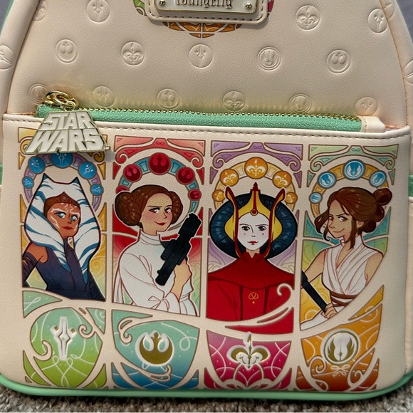 Loungefly Bags Nwt Loungefly Star Wars Princess Leia Ahsoka Queen